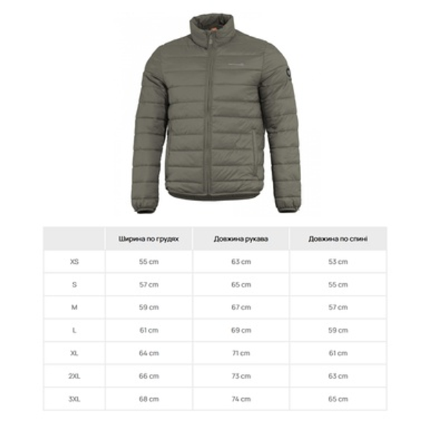 Куртка демісезонна Pentagon Nucleus Liner Jacket RAL7013 XL - зображення 2