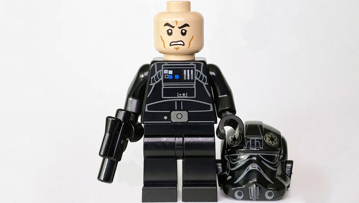 Конструктор Lego Фігурка TIE Pilot Paper Bag Star Wars 912410 sw1260 - изображение 4