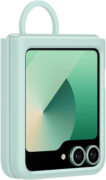 Etui silikonowe do Samsung Galaxy Z Flip6 Mint (EF-PF741TMEGWW) - obraz 2