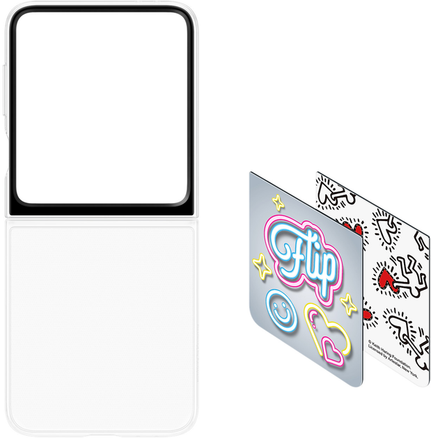 Etui Samsung Galaxy Z Flip6 Flipsuit Case White (EF-ZF741CWEGWW) - obraz 6