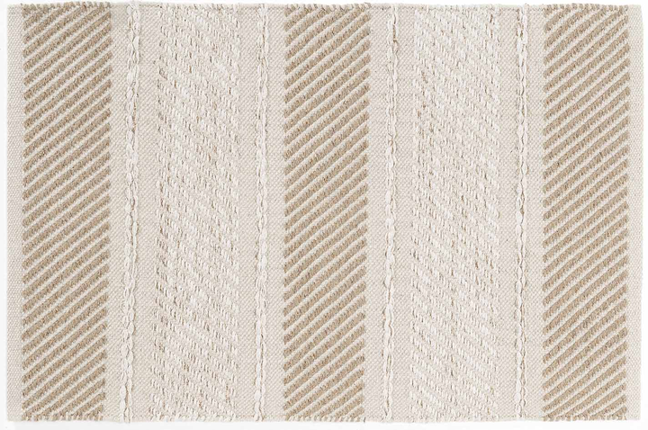 Dywanik Douceur d'intérieur Yarn boho 60 x 90 cm Beżowy (3574387413991) - obraz 1