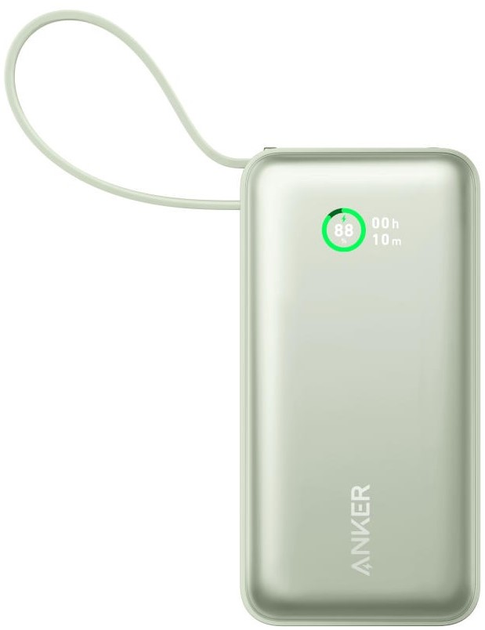 Powerbank Anker 545 Nano 10000 mAh PD 30 W Green (194644179373) - obraz 3