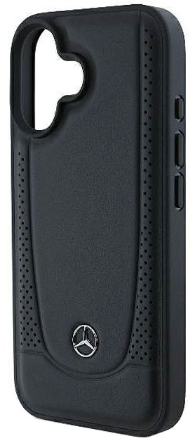 Etui Mercedes-Benz Leather Urban dla iPhone 16 PLUS Black (MEHCP16MARMBK) - obraz 2