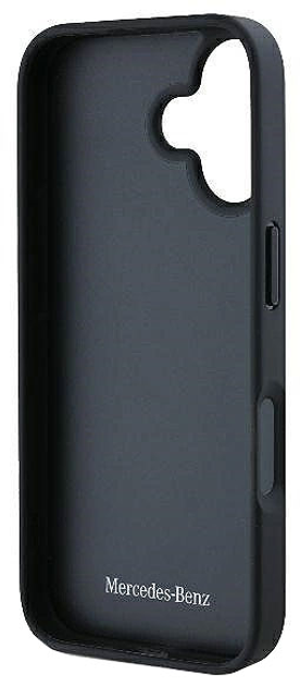 Панель Mercedes-Benz Leather Urban для iPhone 16 PLUS Black (MEHCP16MARMBK) - зображення 3
