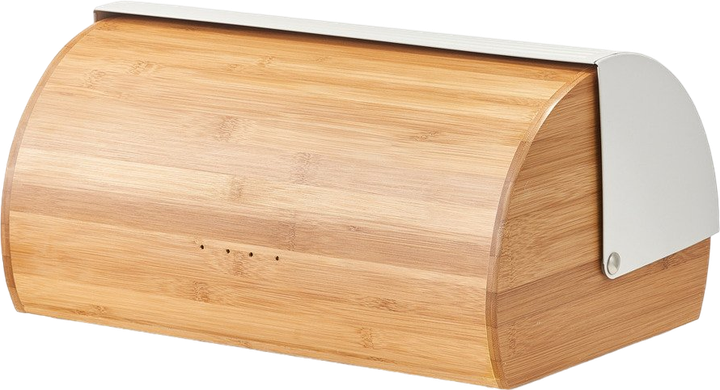 Chlebak Zeller bambusowy beżowo-biały 39 cm (4003368253664) - obraz 3