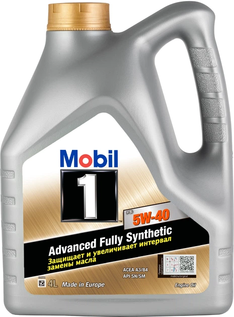 Моторное масло Mobil 1 FS 5W-40 4 л - изображение 3