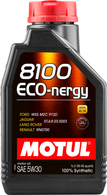 Моторное масло Motul 8100 Eco-nergy 5W-30 1 л (102782) - Фото 2 Моторное масло Motul 8100 Eco-nergy 5W-30 1 л (102782) - изображение 2