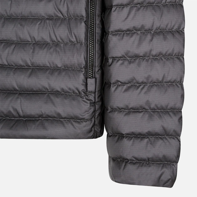 Пуховик зимовий короткий чоловічий Geox geom4525et3047f9137 56 Сірий (8056206606883) - зображення 9