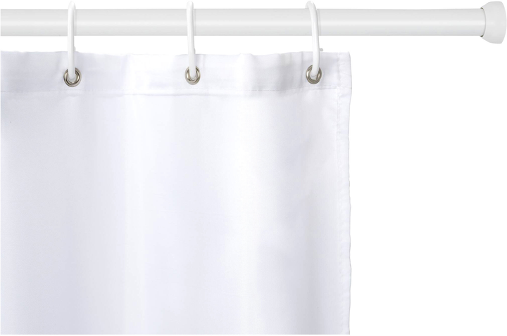 Teleskopowy drążek do zasłony prysznicowej Wenko Biały Ø 2 cm 110-185 cm (4008838192092) - obraz 5