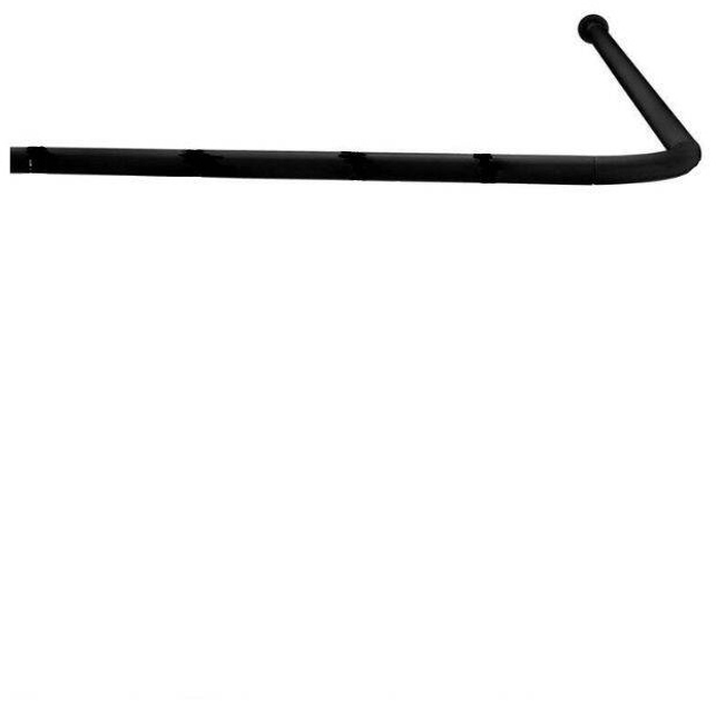 Drążek prysznicowy Wenko narożny Czarny 20 mm (4008838265727) - obraz 5