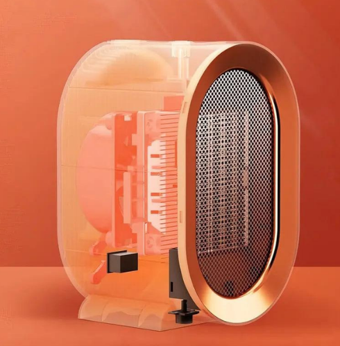 Настольный электрический обогреватель ELECTRIC HEATER FAN 1200W XL-694 – компактная дуйка с защитой от перегрева - изображение 3