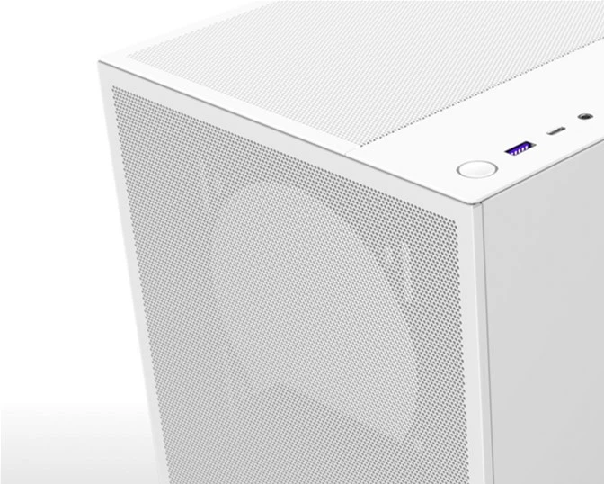 Корпус NZXT H5 Flow Compact Mid-Tower ATX Case - All White (CC-H52FW-01) - зображення 7