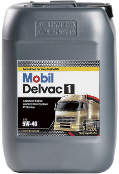 Моторное масло Mobil Delvac 1 5W-40 20 л - Фото 2 Моторное масло Mobil Delvac 1 5W-40 20 л - изображение 2