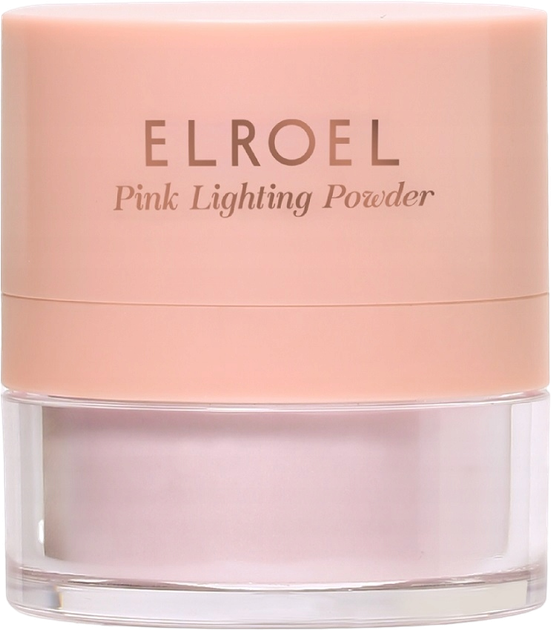 Rozświetlacz do twarzy Elroel Illuminating Pink Lighting sypki 7.7 g (8809292441292) - obraz 1