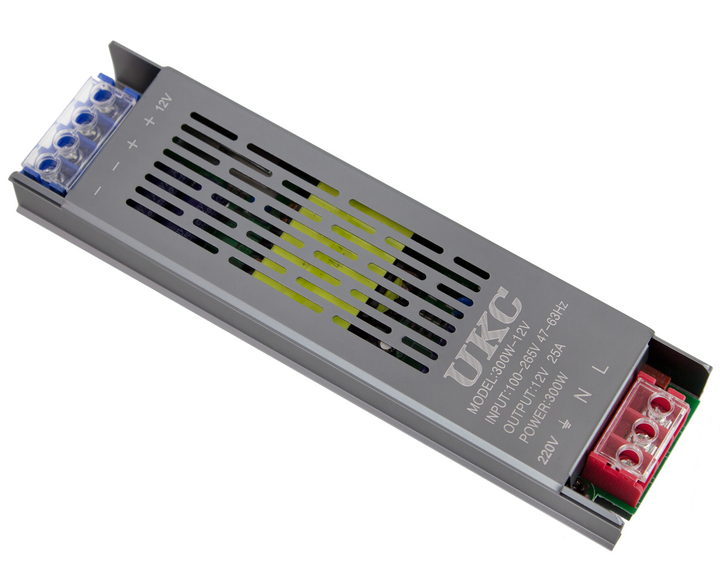 Блок питания UKC 300W-12V 25A (металлический) (9520) - изображение 2