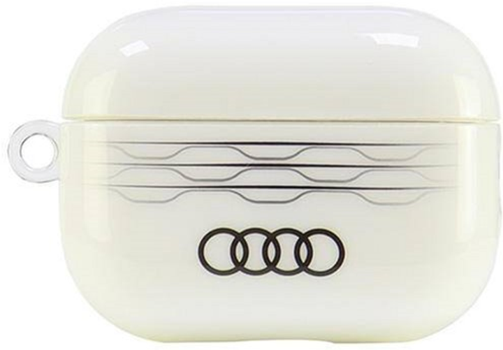 Etui Audi IML Geometric Pattern do AirPods Pro 2 White (6955250228220) - obraz 1