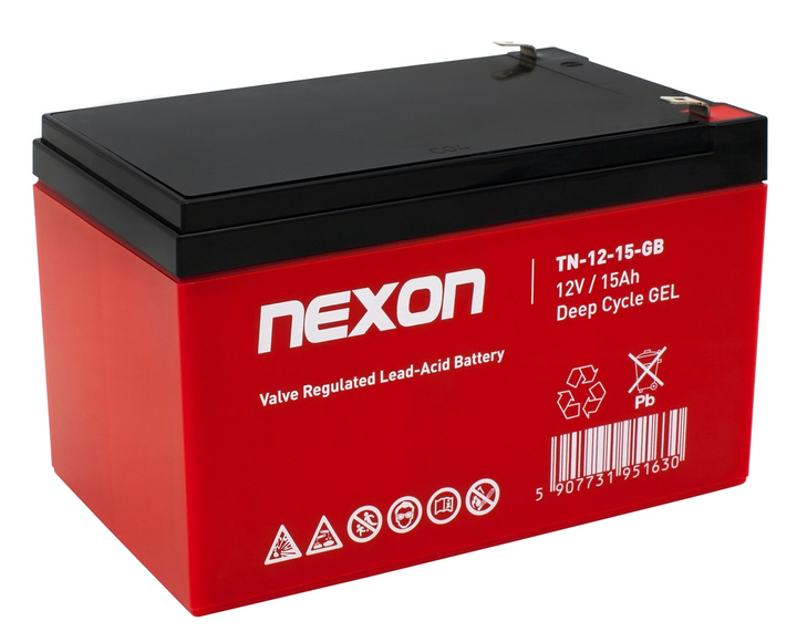 Акумуляторна батарея Nexon TN-GEL-15 12 V 15 Ah (5907731951630) - зображення 1