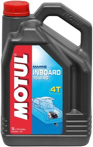 Моторное масло Motul Inboard 4T SAE 15W-40 5 л (106359) - изображение 2