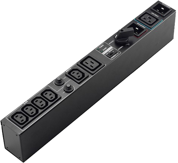 FSP Fortron MBS-1103R PDU (IEC) і стійка перемикача сервісного байпаса для ДБЖ 1-3 кВА MPF0007600GP - зображення 2