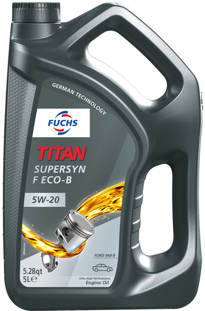 Моторное масло Fuchs TITAN Supersyn F Eco-B SAE 5W-20 5 л (602007599 ...