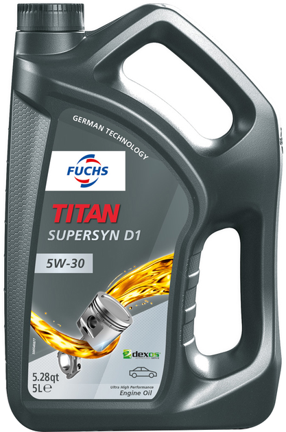 Моторна олива Fuchs TITAN Supersyn D1 SAE 5W-30 5 л (602014153) – фото ...