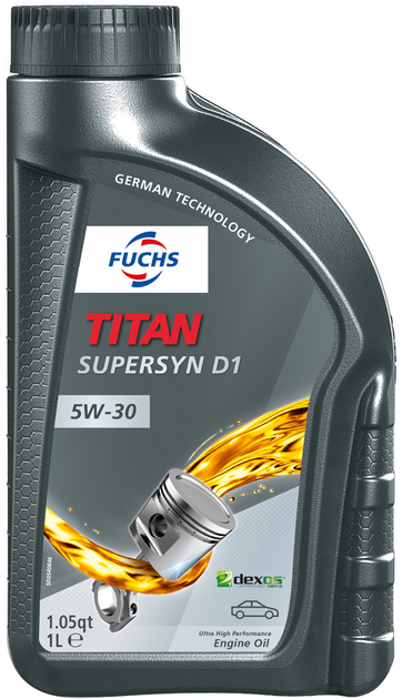 Моторна олива Fuchs TITAN Supersyn D1 SAE 5W-30 1 л (602014177) – фото ...