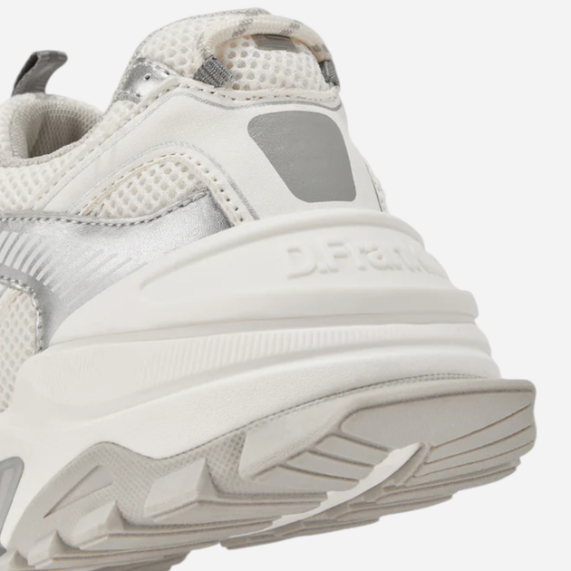 Buty trekkingowe damskie D.Franklin 347 Track Flag DFSH347001-SILV 39 (6UK/8US) 25.3 cm Srebrne (8445333662068) - obraz 5