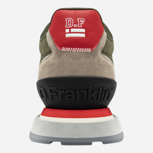 Buty sportowe męskie D.Franklin Vibla Patch Flag DFSH378004-KHAK 45 (12US/11UK) 28 cm Khaki (8445333667063) - obraz 5