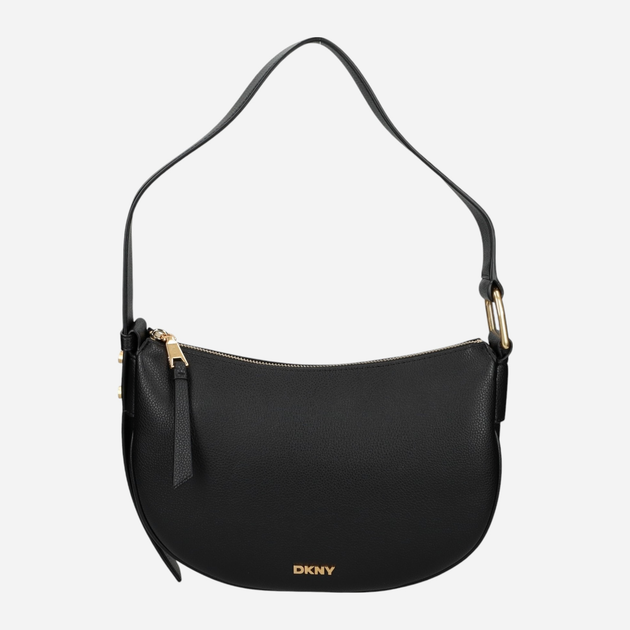 Сумка багет жіноча DKNY Scarlett Tz Shoulder R42CAE57 Чорна (755403589873) - зображення 1