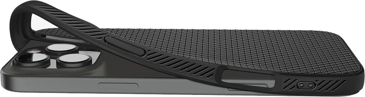 Etui Spigen Liquid Air dla Apple iPhone 16 Pro Matte Black (ACS08117) - obraz 10