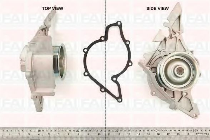 Помпа водяна FAI Auto Parts Audi A4 B5 (8D2) 2.4 (Amm) 08/1997_11/2000 (WP6308) - зображення 1