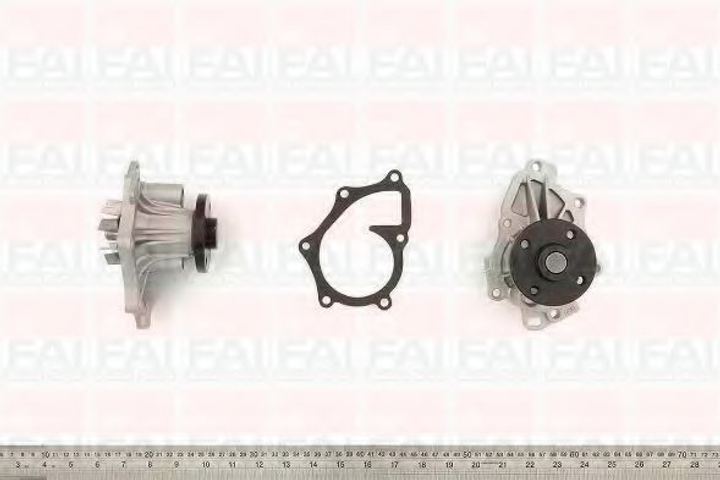 Помпа водяна FAI Auto Parts Toyota Allion I (_t24_) 2.0 (Azt240) (1az-Fse) 06/2001_04/2005 (WP6392) - изображение 1