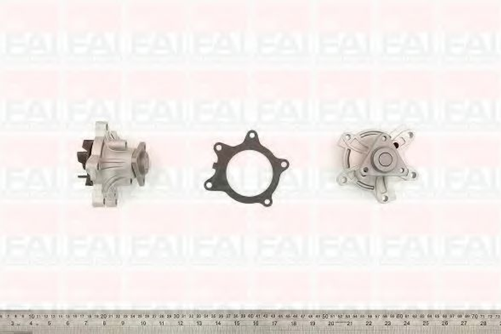 Помпа водяна FAI Auto Parts Toyota Allion I (_t24_) 1.5 (Nzt240) (1nz-Fe) 06/2001_04/2005 (WP6264) - изображение 1