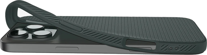 Etui Spigen Liquid Air dla Apple iPhone 16 Pro Abyss Green (ACS08119) - obraz 10