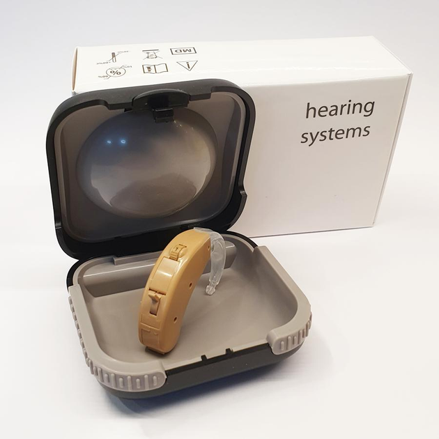 Слуховий апарат Hearing Systems BE301 з тримерним налаштуванням звуку для компенсації середньої та сильної втрати слуху - зображення 2