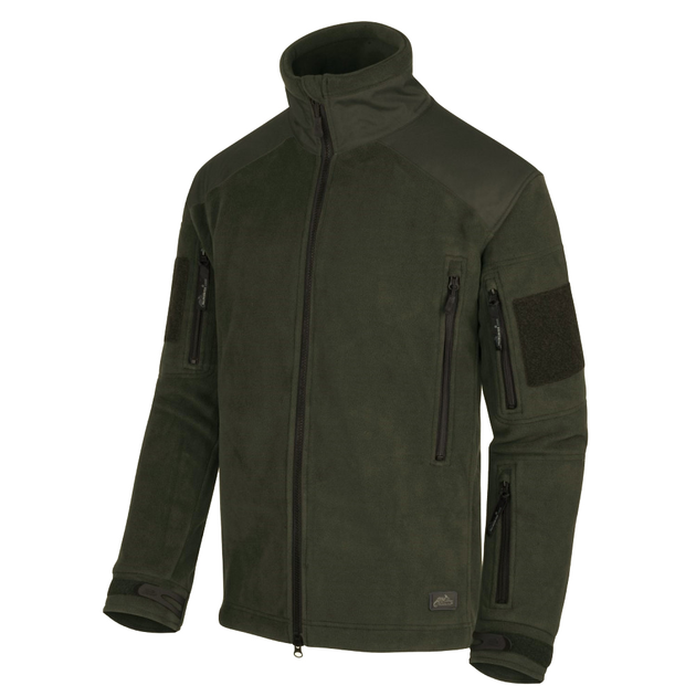 Куртка Helikon-Tex LIBERTY - Double Fleece, Jungle green 3XL/Regular (BL-LIB-HF-27) - зображення 1