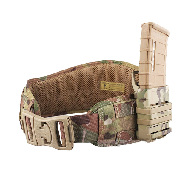 Розвантажувальний пояс Emerson Padded Molle Waist Belt Мультикам - зображення 2