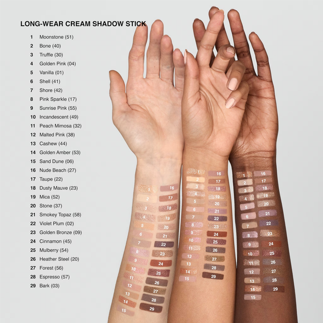 Тіні для повік в стіку Bobbi Brown Long-Wear 44 Cashew кремові 1.6 г (716170256160) - зображення 3
