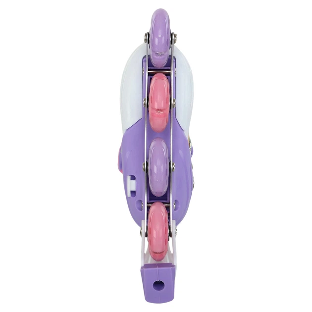 Роликовые коньки раздвижные Banwei 901-3 размер 31-34 White-Purple-Multicolor - изображение 9