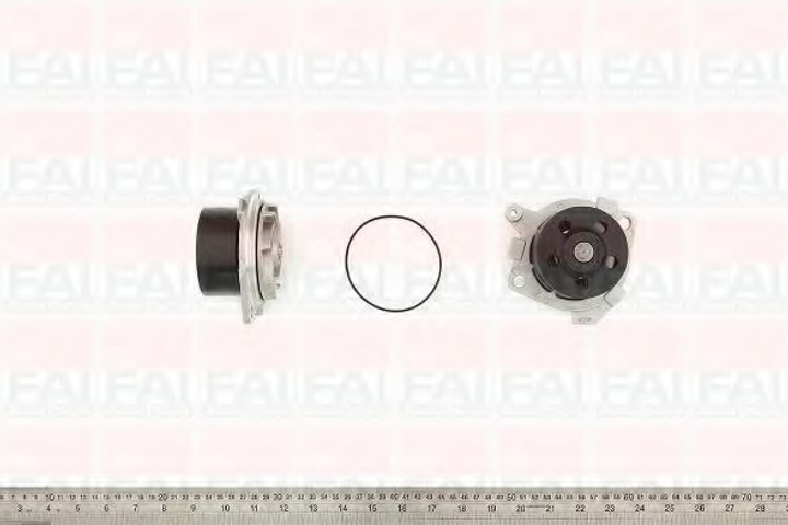 Помпа водяна FAI Auto Parts Alfa Romeo 145 (930_) 1.4 I.e. (930.a3) (Ar 33501) 07/1994_12/1996 (WP6098) - зображення 1