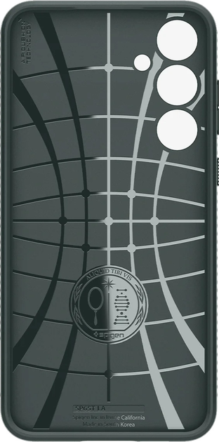 Etui Spigen Liquid Air dla Samsung Galaxy A55 5G Abyss Green (ACS07527) - obraz 4