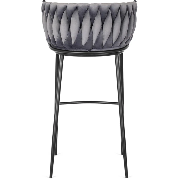 Комплект из двух барных стульев хокер FLORES Gray - Фото 5 Комплект из двух барных стульев хокер FLORES Gray - изображение 5