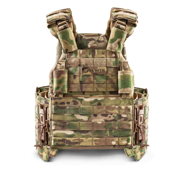 Плитоноска Plate Carrier Multicam U-WIN AGILE 250х300 з камербандами PRO зі швидкоскидами SPIDER Size 1: 76-94 см Multicam - зображення 2