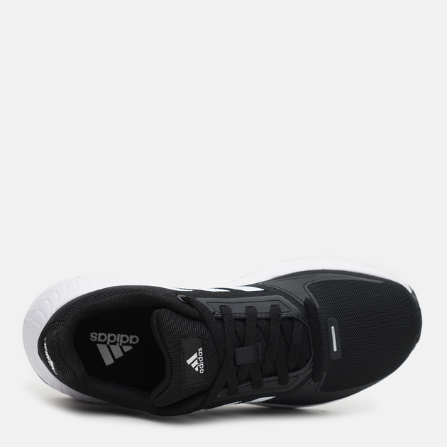 Buty sportowe chłopięce adidas Runfalcon 2.0 K FY9495 38.5 (5.5UK) Czarne z białym (4064036729607) - obraz 5