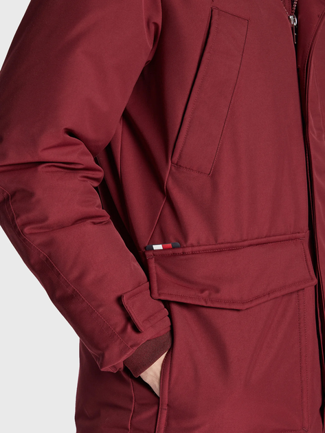 Парка зимова чоловіча Tommy Hilfiger MW0MW27689-VLP 2XL Бордова (8720641538077) - зображення 6