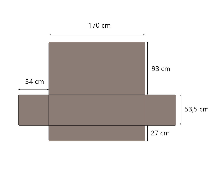 Накидка на диван Douceur d'interieur Well стьобана мікрофібра бежева 179 x 279 см (3574386100496) - зображення 4