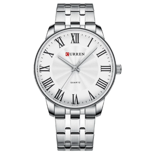 Часы наручные Curren 8422 Silver-White - Фото 1 Часы наручные Curren 8422 Silver-White - изображение 1