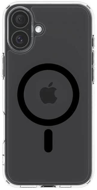 Etui Spigen Ultra Hybrid MagFit do Apple iPhone 16 Plus Black (ACS08076) - obraz 1