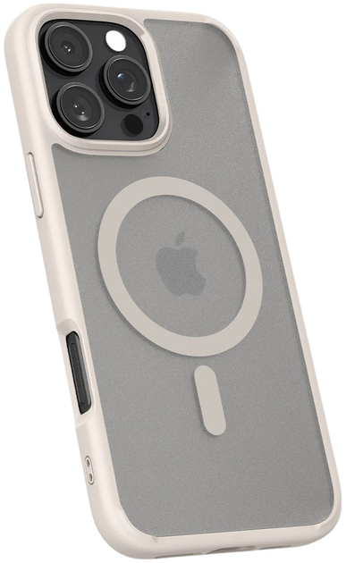 Etui Spigen Ultra Hybrid MagFit do Apple iPhone 16 Pro Max Frost Natural Titanium (ACS08382) - obraz 5