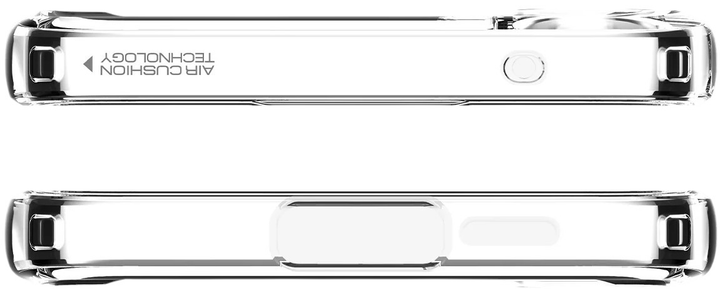 Etui Spigen Ultra Hybrid do Samsung Galaxy A55 5G Crystal Clear (ACS07528) - obraz 4